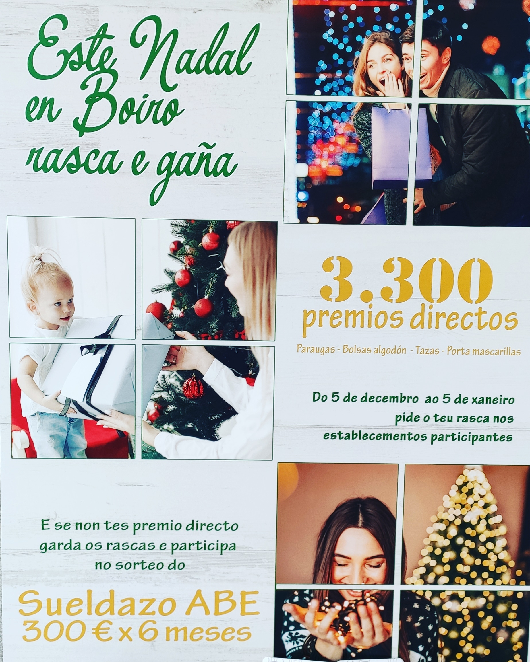 Este navidad en Boiro Rasca y Gana